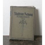 "Illustrirte Zeitung, Kriegsnummern, 1. Folge", Jahrgang 1914, Nr. 3710-3731, Folio ca.800 Seiten,