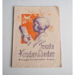 "Traute Kinder-Lieder" (um 1920/30, Weimarer Republik), Helingsche Verlagsanstalt Leipzig,mit