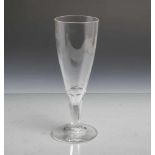 Antikes Bierglas, Mengenangabe "¼ Liter" eingraviert, H. ca. 21 cm. Gebrauchsspuren.- - -21.00 %