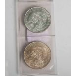 2 25-Pesos-Münzen "XIX Olimpiada Mexico" (Mexiko, 1968), Silber 720/1000, Rs.: 25 EstadosUnidos