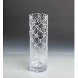 Zylindervase (Joop!, neuzeitlich, Deutschland), m. Schliff, H. ca. 30 cm, Dm. ca. 10 cm.- - -21.00 %