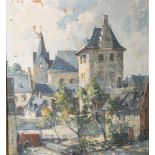 Holtmann, Willi (1908 - 1984), Hattenheim am Rhein, Öl/Lw., re. u. sign., ca. 72 x 65 cm,gerahmt.- -