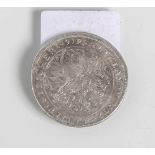 Münze "Churfurstlicher Pfaltzlandmuntz", wohl 1 Gulden zu 60 Kreuzern (1668), Silber,"Archith: et: