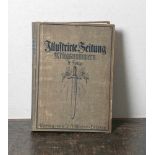 "Illustrirte Zeitung, Kriegsnummern, 9. Folge", Jahrgang 1917, Nr. 3914-3938, Folio ca.720 Seiten,