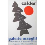 Calder (Ausstellungsplakat), Galerie Maeght, 13 Rue de Téhéran et 26 Rue Treilhard 75008Paris, 1er