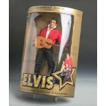 Promi-Puppe, "Elvis Presley" / Jailhouse Rock 45 RPM (Hasbro, 1993), limitierteSammlerausgabe,