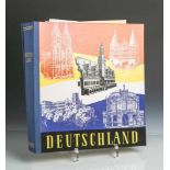 Schaubek Briefmarkenalbum "Deutschland. Besatzungszonen", bearb. u. verl. v. C. F. Lücke,Schaubek