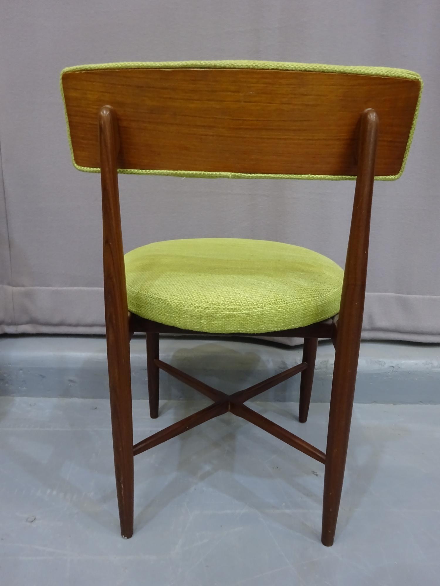 Set Of 4 Iconic G Plan Kofod Larsen Dining Chairs - Image 3 of 6