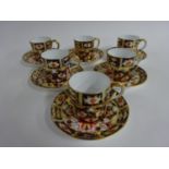 Royal Crown Derby Old Imari coffee cups