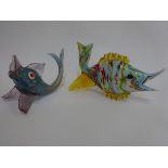 Art Glass Fish x2 (10)