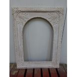 Large frame with distressed paintwork