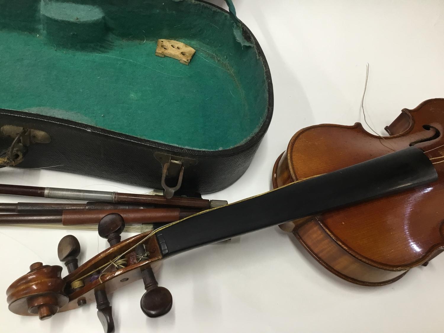 Late 19th Century French Violin, by Jeromme Thiibonville-Lanny, stamped 'JTL' c.1890 - Image 5 of 5