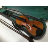 Late 19th Century French Violin, by Jeromme Thiibonville-Lanny, stamped 'JTL' c.1890