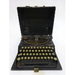 Remington portable type writer (C)