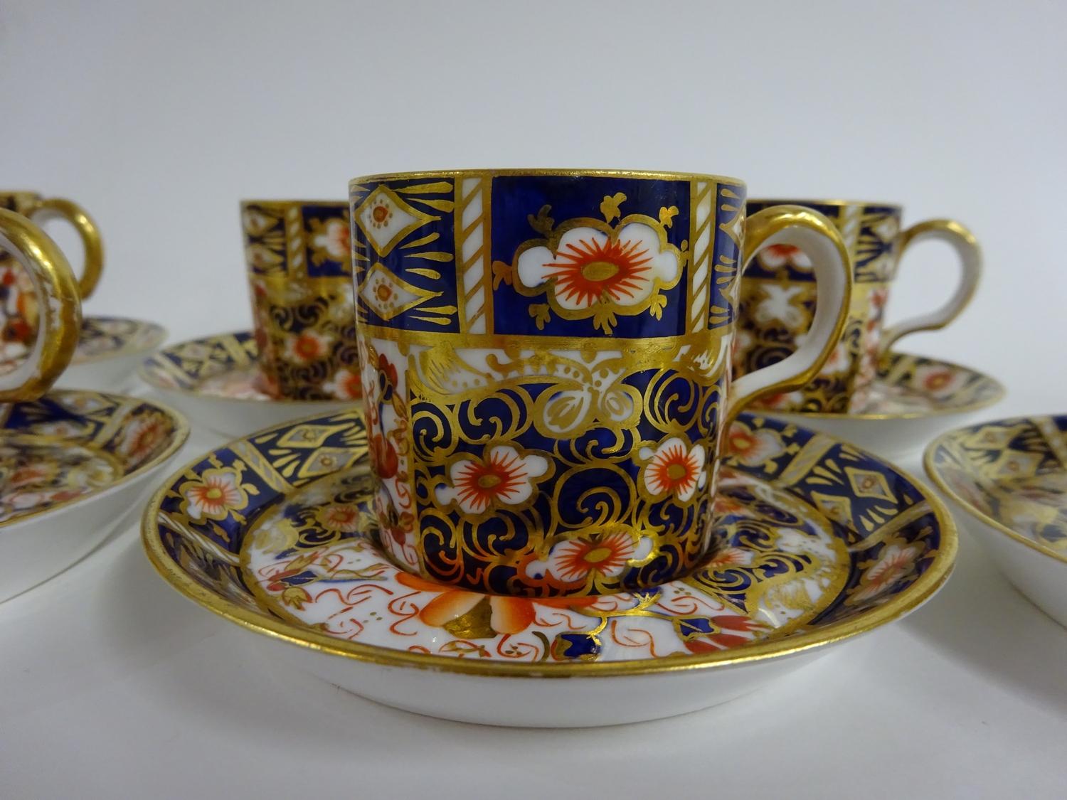 Royal Crown Derby Old Imari coffee cups - Image 2 of 4