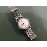 Omega Seamaster mens wristwatch, c 1960's with later steel non-Omega braclet