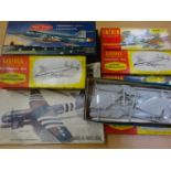 Collection of various model aeroplanes (10 ITEMS, C)