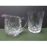 Waterford 'Lismore' Jug & Tumbler