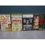 4 Framed London theatre posters