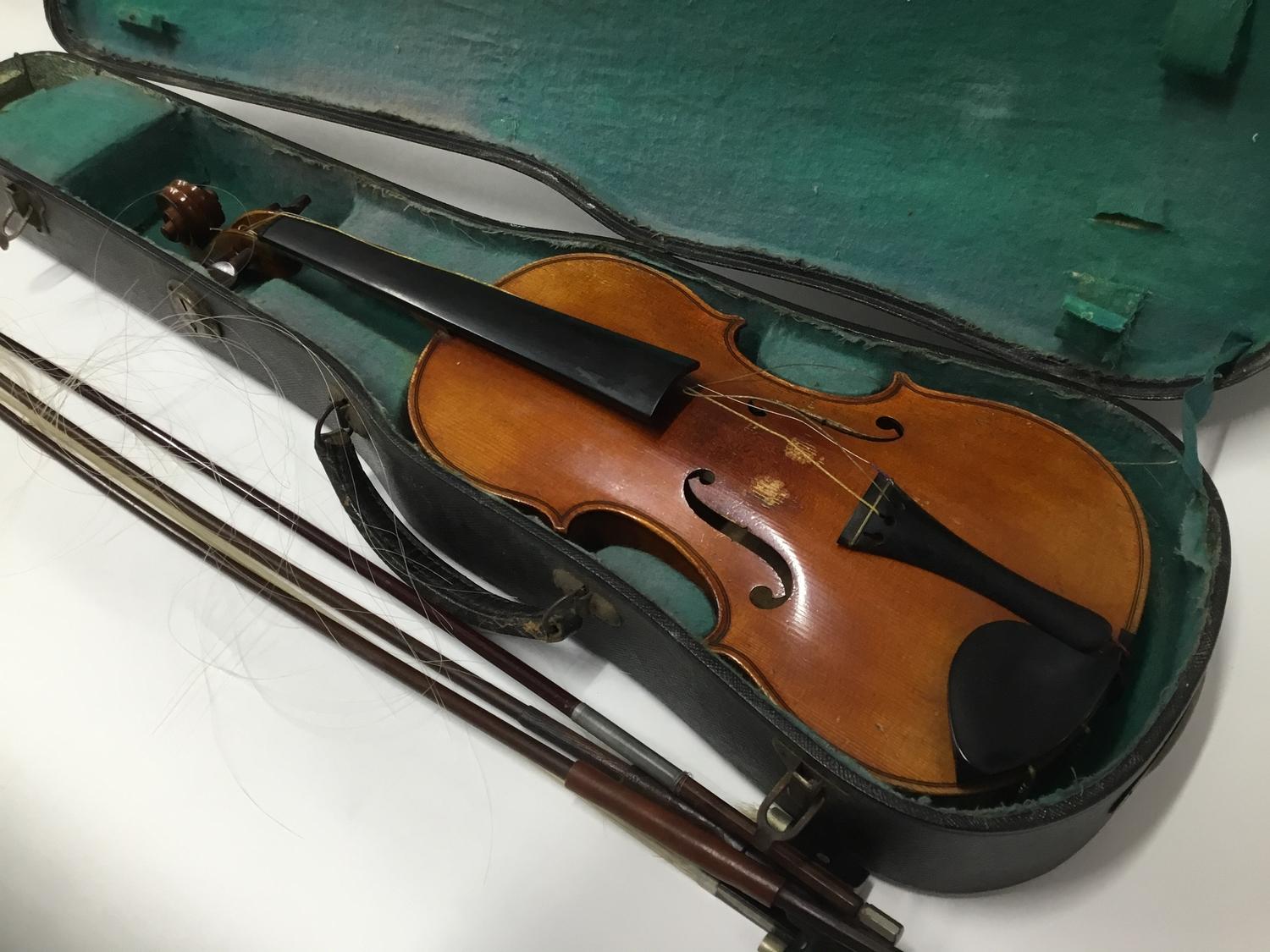 Late 19th Century French Violin, by Jeromme Thiibonville-Lanny, stamped 'JTL' c.1890