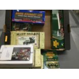 Eddie Stobarts Heavy Haulage and 1:50 Scale Corgis (7 ITEMS, BOX 5)