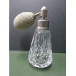 Vintage Waterford Crystal Perfume Bottle Atomizer