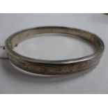 Silver bangle