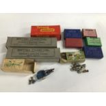 Mix collection of vintage Hornby & Dinky train accessories