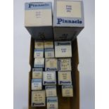 Selection of vintage Pinnacle audio valves - 18 items