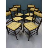 Set of 6 vintage chairs