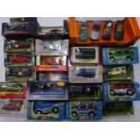 Collection of die-cast vehicles