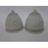 Lladro christmas bells (1987,1988)