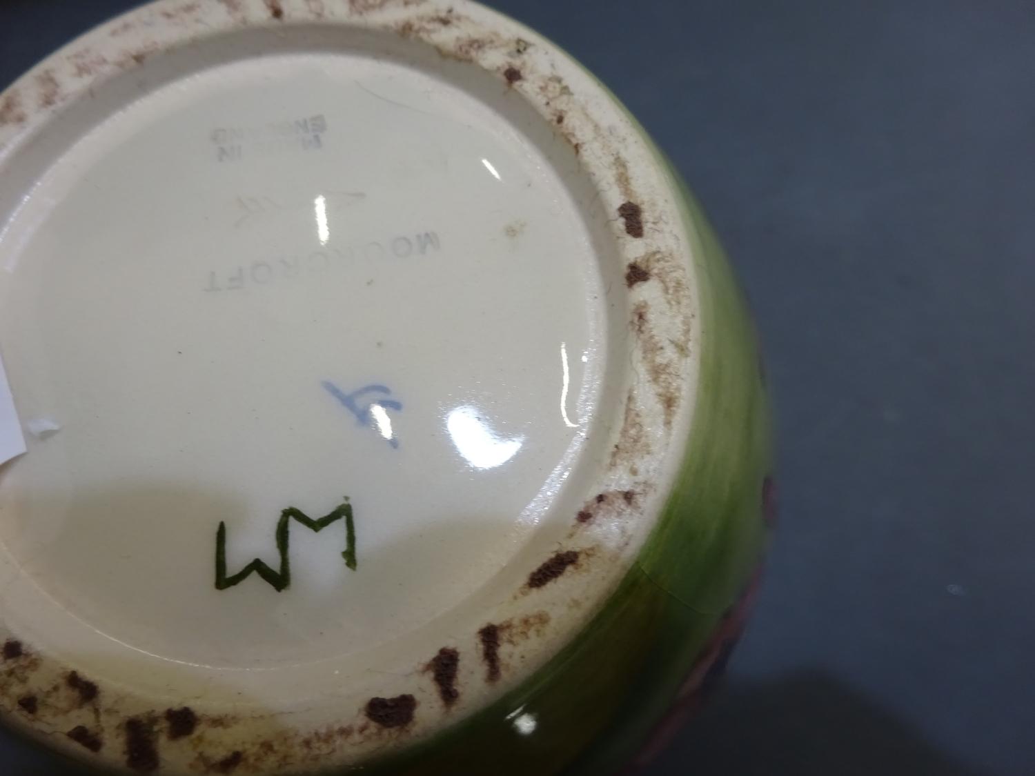 Moorcroft ginger jar in the 'spring blossom' pattern, - Image 6 of 6