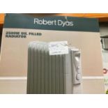 Robert Dyas 2500w oil filled radiator - working but dented