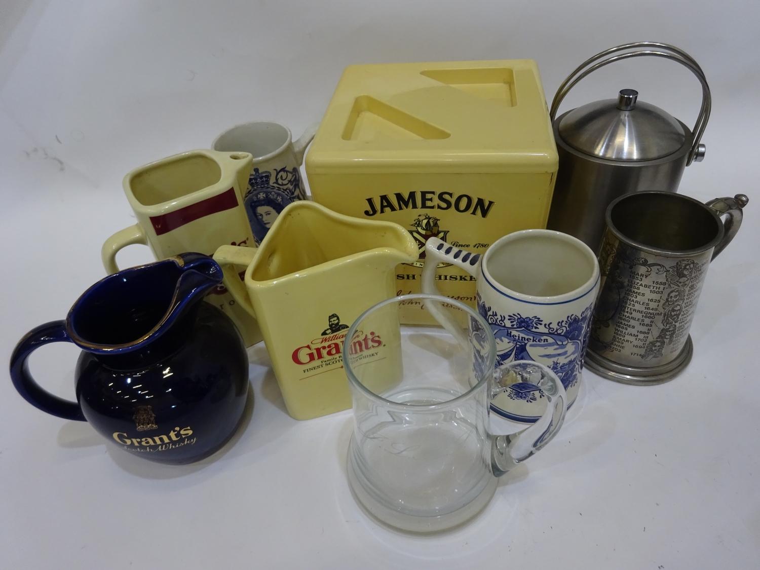 Vintage whiskey collectables