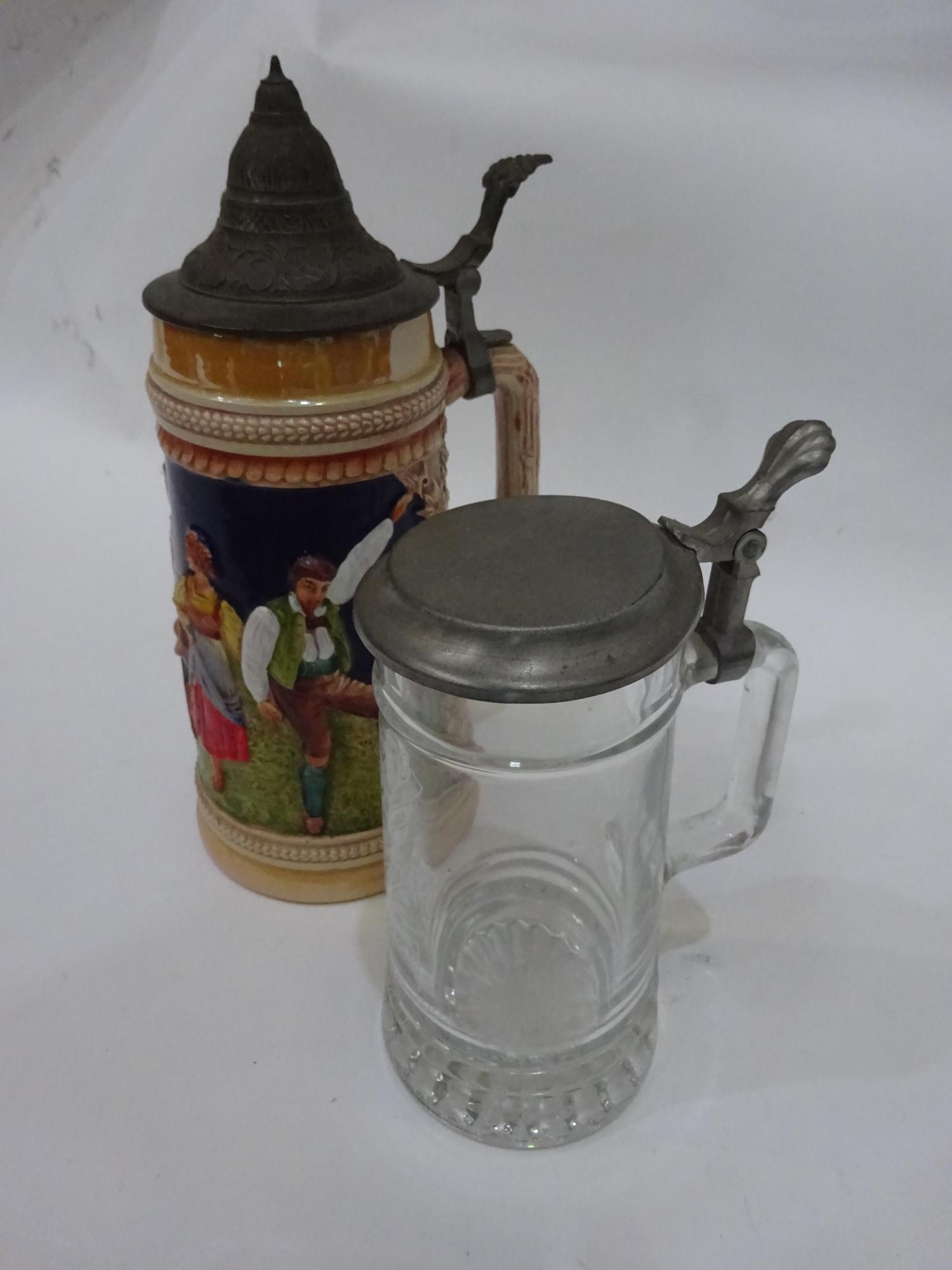 2x German tankards