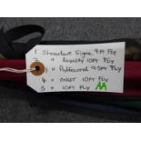 (AA) Five Shakespeare fly rods