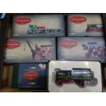 Corgi Vintage Glorious Steam, commercial & tractor ( 6 items, box 137)