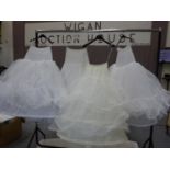 Bridal underskirts , approx 7 - rrp £65 each