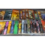 26 Warhammer books (Visions series, rules, additional lore)