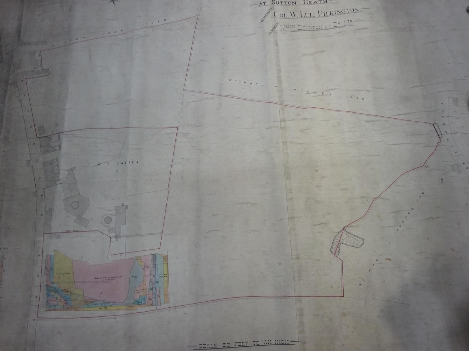 Map of St. Helens Doulton's Shale Mine at Sutton Heath - Image 2 of 4