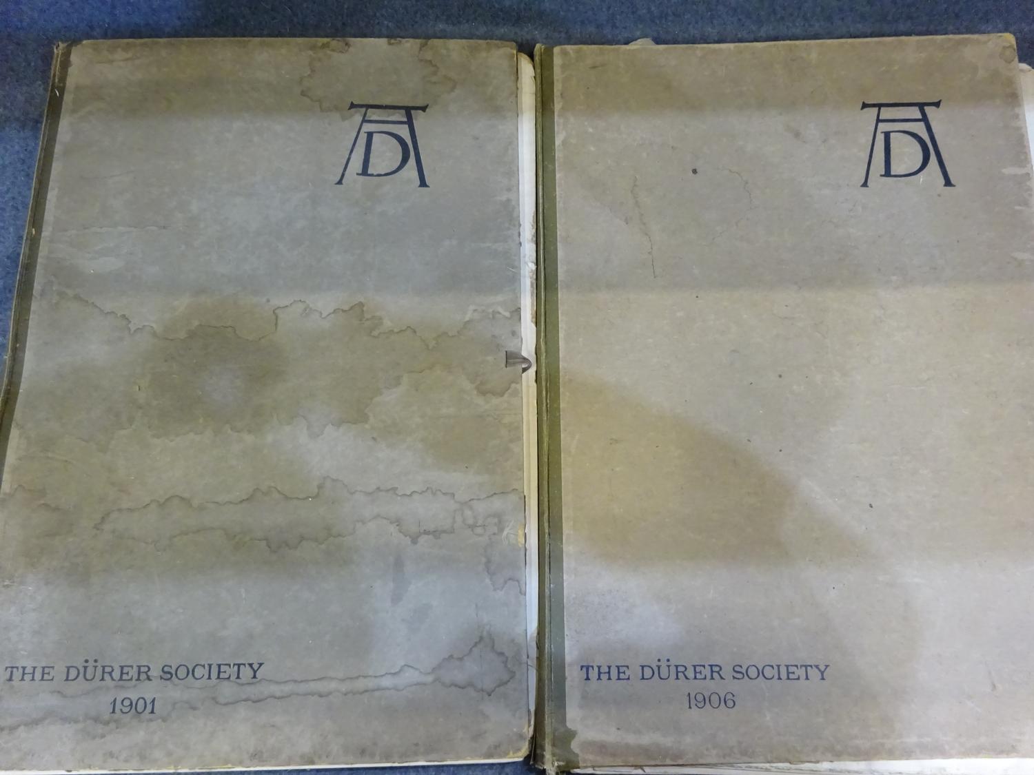 The Dürer Society folios from 1901 & 1906 (First and Fourth Editions)