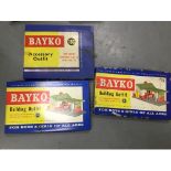 Vintage BAYKO BUILDING OUTFIT kits Number 12 & 13c