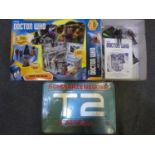Two boxes - Dr Who model and Terminator 2 figures (15)