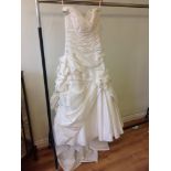 (8) 4 wedding gown samples, size 14, total rrp £3070, Sottero, Cosmo Bella, Ronald Joyce, Denbtr