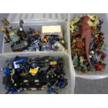 Three boxes of assorted figures including Halo - 1.65 kg (28)