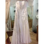 (3) 4 x wedding gown samples, total rrp £3227, 3x Ronald Joyce, 1x MJ Bridal Fashions