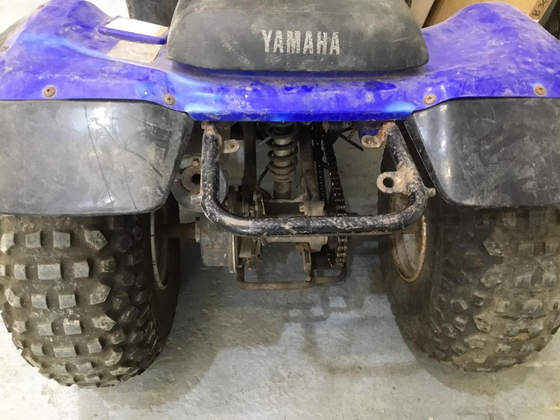 Yamaha 110cc Quad bike - Working but needs a new battery - Image 2 of 4