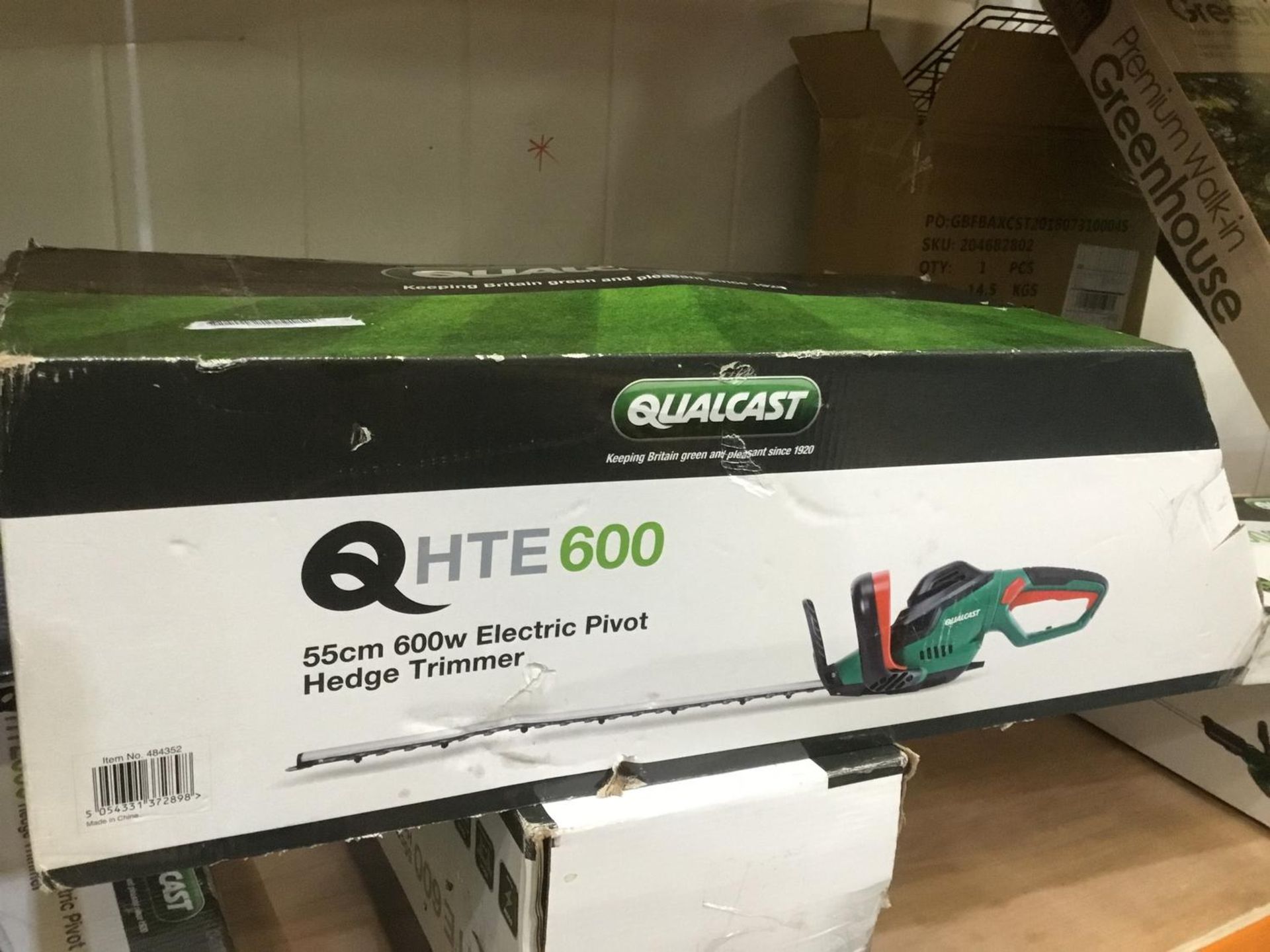 Boxed Qualcast HTE600 hedge trimmer