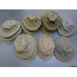 Quantity of 16 deerstalker hats by 'AUTOHAT'